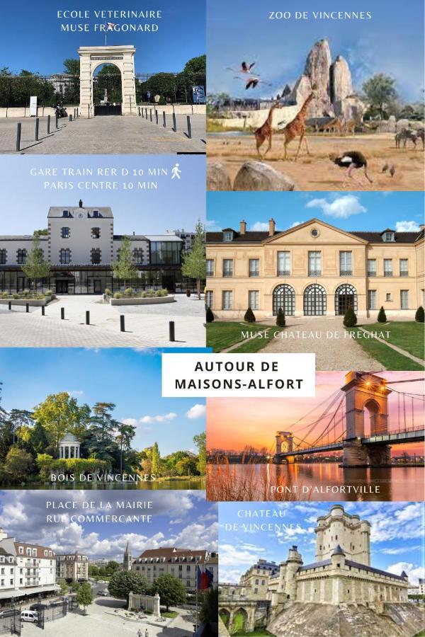 Chambre 4, Calme, 1 Station De Paris Maisons-Alfort Exterior foto